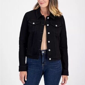 Style & Co (Macy’s) Black Denim Jacket (Size S)